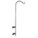 Iron Rail Baluster Mount Hanger with dual black handles, adjustable clamp for 7/16 to 3/4 inch balusters, 36 inches tall, holds up to 30 lbs.