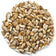Cole's Cajun Cardinal Bird Seed, 5-lb bag, featuring a pile of sunflower seeds and safflower seeds, coated with fiery hot habanero chili peppers.